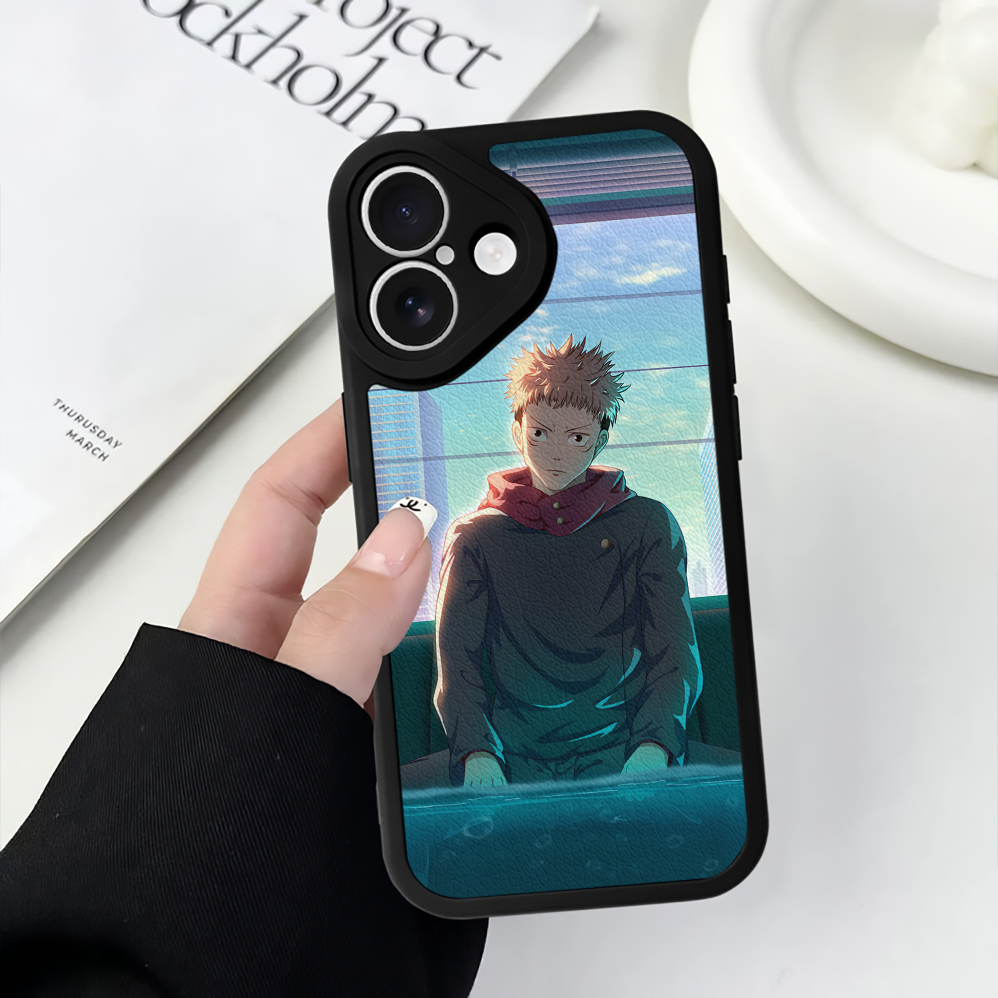 （画像用） SPY×FAMILY间谍家家酒 【iPhone 16シリーズ対応】シリコンスマホケース（レザー調） 材質：シリコン